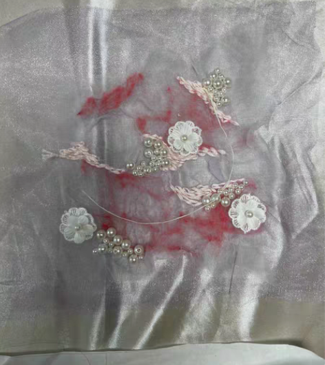 包邮服装面料肌理 面料改造 面料再造 面料...