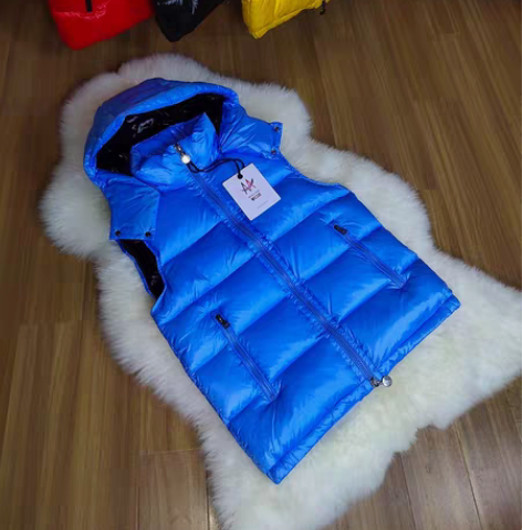 包邮闲置  某蒙羽绒服背心男女士秋冬加厚保...