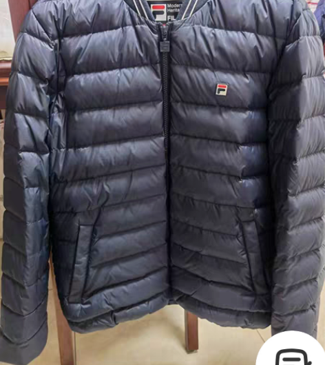 斐乐羽绒服男 尺码衣服上有170/92A ...