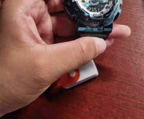 转卖王一博同款小钢炮手表男士运动型机械独角...