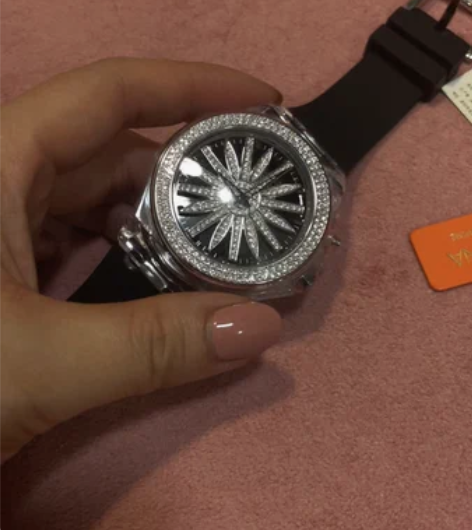 包邮蒂玮娜霸气davena时来运转手表女表...
