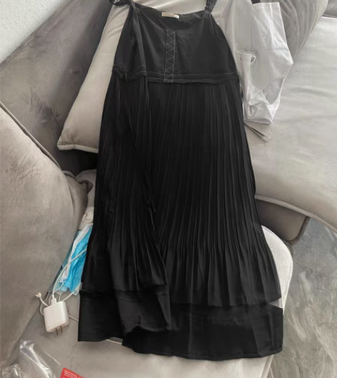 包邮春季新品女日系文艺风甜美通勤细肩带背带...