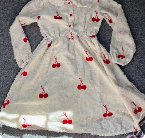 女童春夏长袖连衣裙，160码，基本全新女儿...