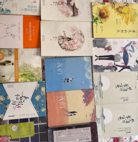 青春文学小说 一本15 三本包邮 都只自己...