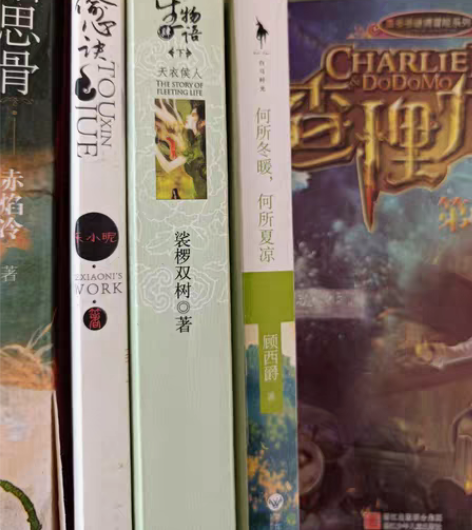 青春文学四本，半新。 不包邮，不单卖。 学...