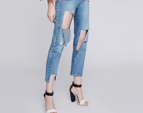 转卖dzzit地素 夏装新款破洞拉毛露肤水...