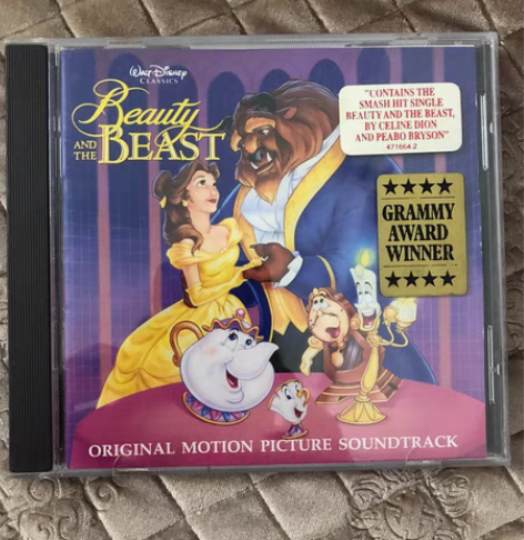 包邮美女与野兽电影原声 91年迪士尼 欧洲...