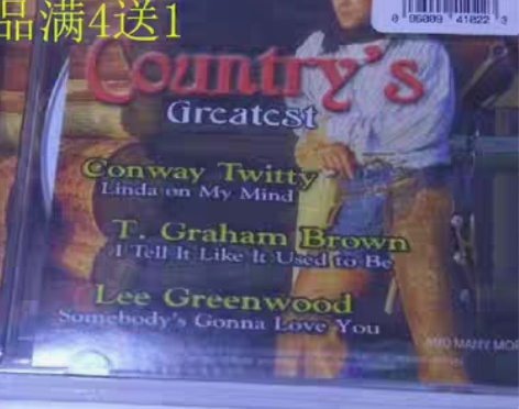 转卖原版正版CD乡村音乐民谣歌曲经典英文金...