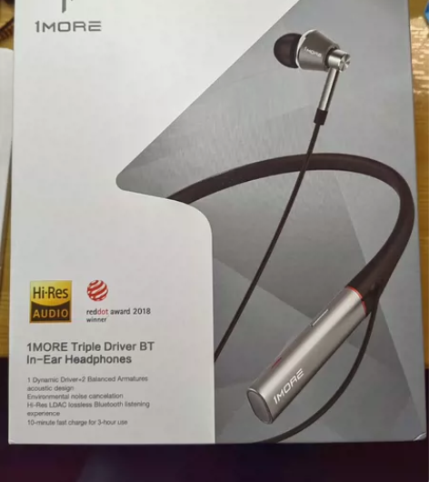 1MORE/万魔 三单元圈铁蓝牙项圈耳机，...