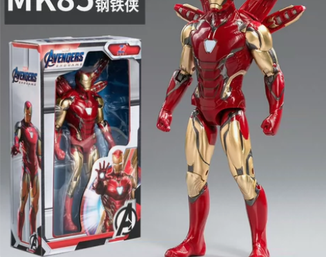 钢铁侠MK85手办摆件公仔 7寸漫威复仇者...