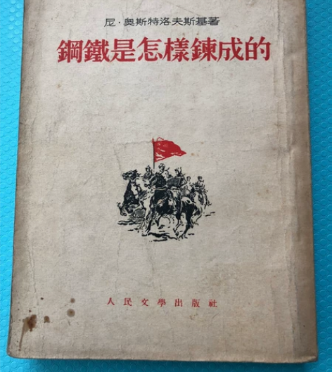 钢铁是怎样炼成的，1954年新华书店购入，...