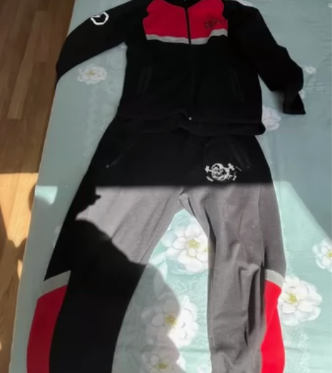 闲置男士运动套装，140-160斤可穿 感...