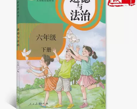 人教版小学6六年级下册政治课本教材6六年级...