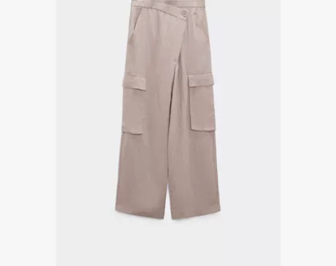 ZARA【打折】TRF 女装 工装款不对称...