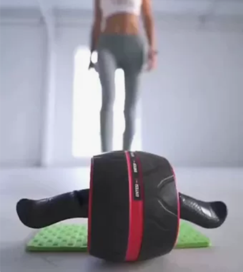 自动回弹健腹轮腹肌轮男女收腹滚轮瘦腰肚子家...