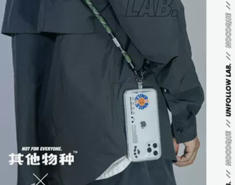 Nocoque全机种通用日系手机挂绳可斜挎...