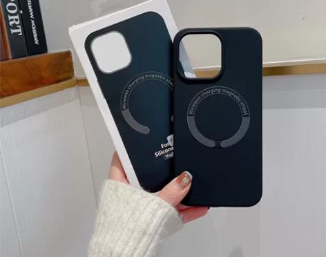 苹果全系列手机壳。亲肤手感。真液态硅胶iP...