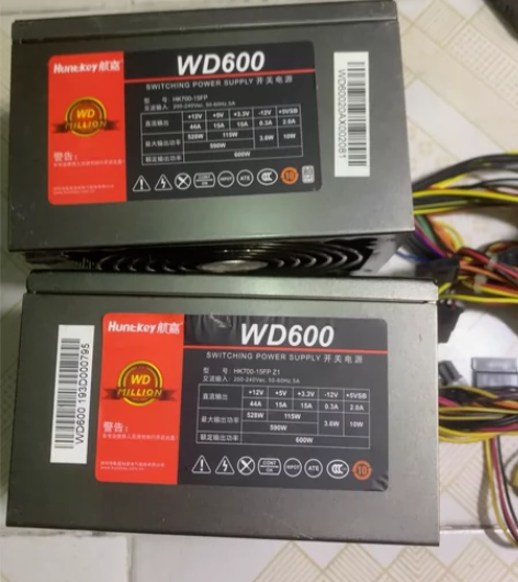 航嘉WD600电源，航嘉600w电源，额定...