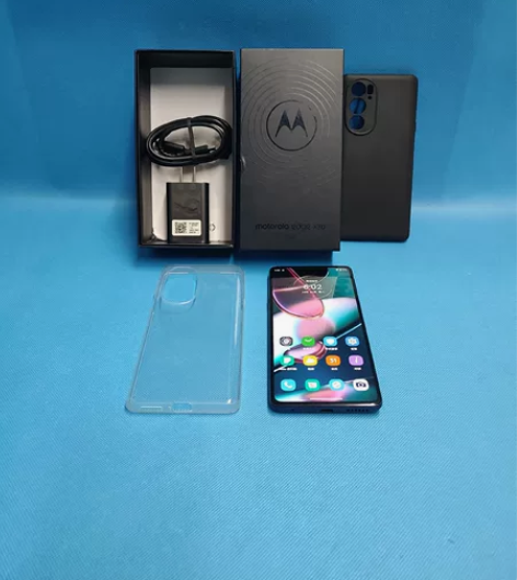 几乎全新摩托罗拉X30秋桐影12+256G...