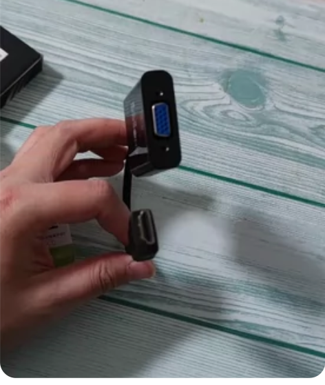 视频信号转接线 转换器 电脑HDMI转vg...