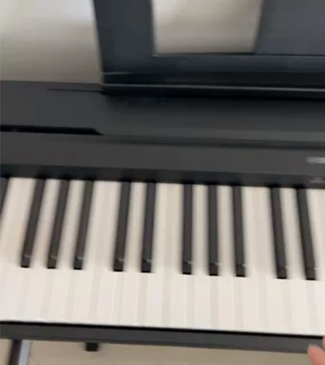 2022年12月刚购入的雅马哈钢琴P48 ...