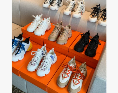 2023新款唯迪奥老爹鞋女款ins夏季透气...