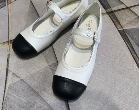 娃娃鞋 娃娃鞋单鞋新款小香风玛丽珍平底女休...