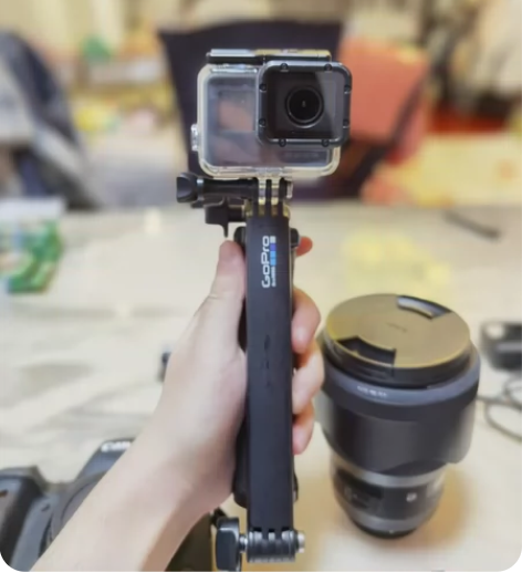 出自用Gopro5，数据我就不科普了。带胸...