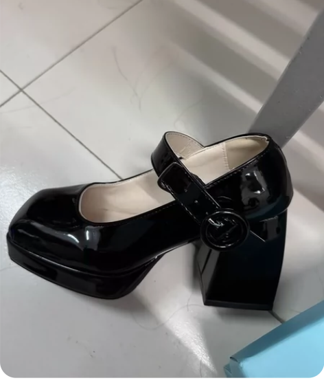 闲置高跟玛丽珍 全新 仅试穿 36码 感兴...