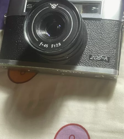海鸥206-a功能正常品相如图有相机包 感...