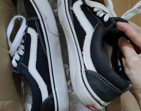 vans基础滑板鞋35 22.5 同城从一...