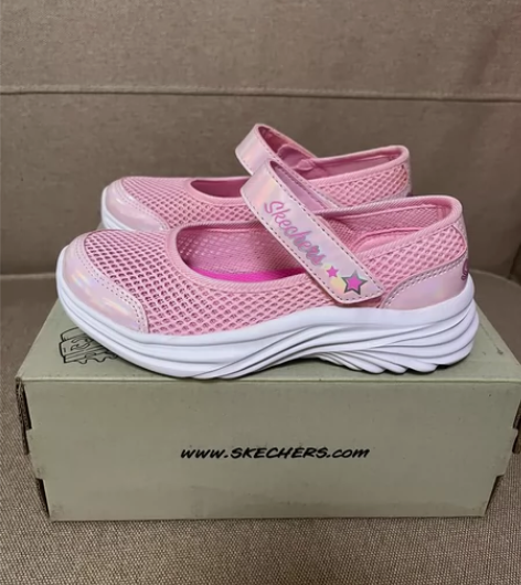全新Skechres斯凯玛奇丽珍夏季女童鞋...