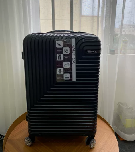 全新诺帝卡拉杆旅行箱登机箱，黑色静音万向轮...