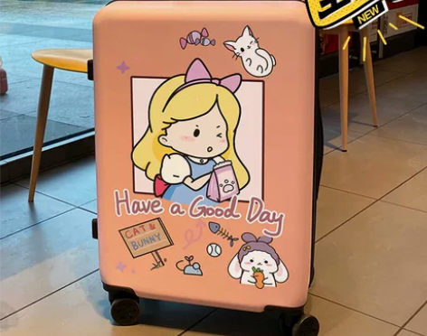 【最后100个】高质量可爱卡通万向轮行李箱...