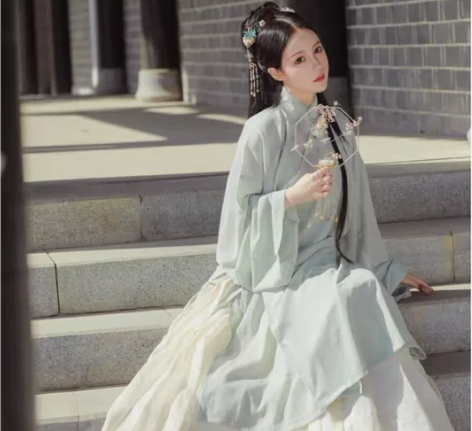 【思君亭】【好时节】竖领斜襟长衫日常 汉服...