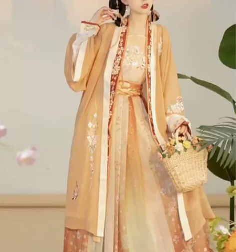 【晚晴古风】霜月蝶｜茗月萱同款汉服女宋制对...