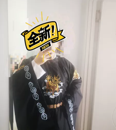 全新 汉服，仅试穿，驾驭不了。全新绣花汉服...