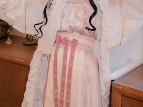 【凡尔赛花园汉服大全套】七月夕绝版汉服 穿...