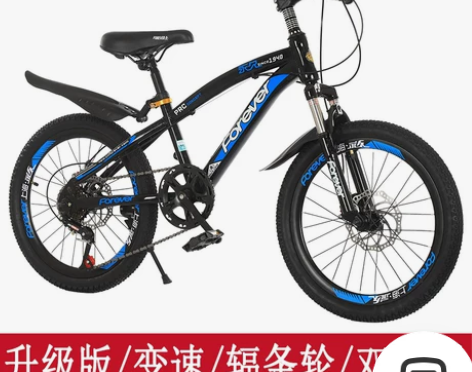 【狂欢价】永久儿童山地自行车18/20寸男...