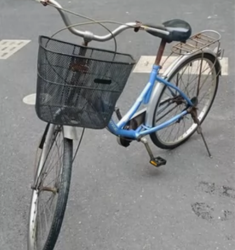 永久自行车 如图所示，自取，地址西湖区翠苑...