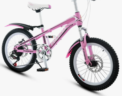 凤凰儿童自行车6-7-8-10岁女孩童车男...