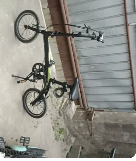 JAVA佳沃X3折叠自行车，折叠后可上公交...