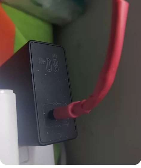 努比亚原厂80w充电器套装，而愿手机已卖，...