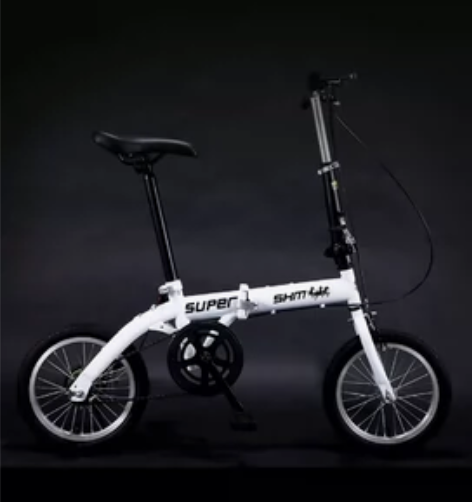 永久20寸自行车,带减震和折叠,前后车胎都...