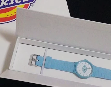 Dickies手表蓝色，明显穿戴痕迹，包装...