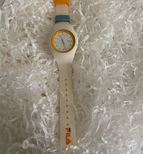 Fila斐乐手表  白橙配色 9.5成新就...