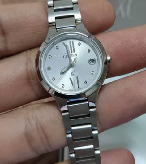 西铁城光动能电波女表es8080-50a，...