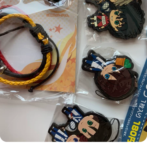 网球王子 新网球王子 文件夹 橡胶挂件 都...