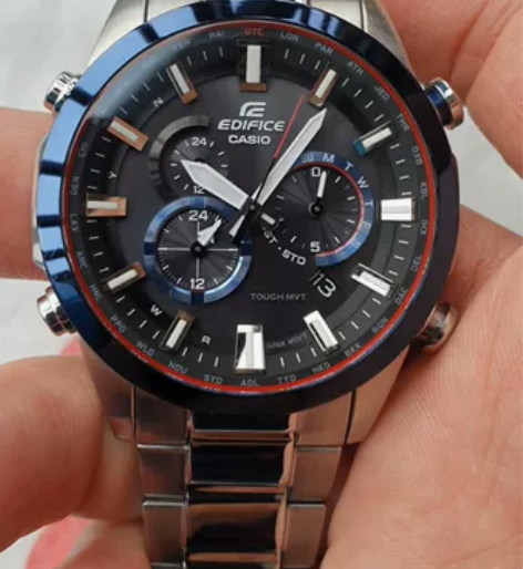 卡西欧EQWT640y太阳能六局电波蓝宝石...