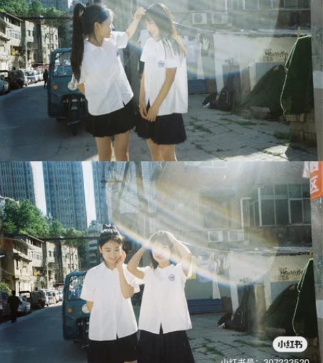 【出租】写真服装出租附中校服jk台湾校服高...